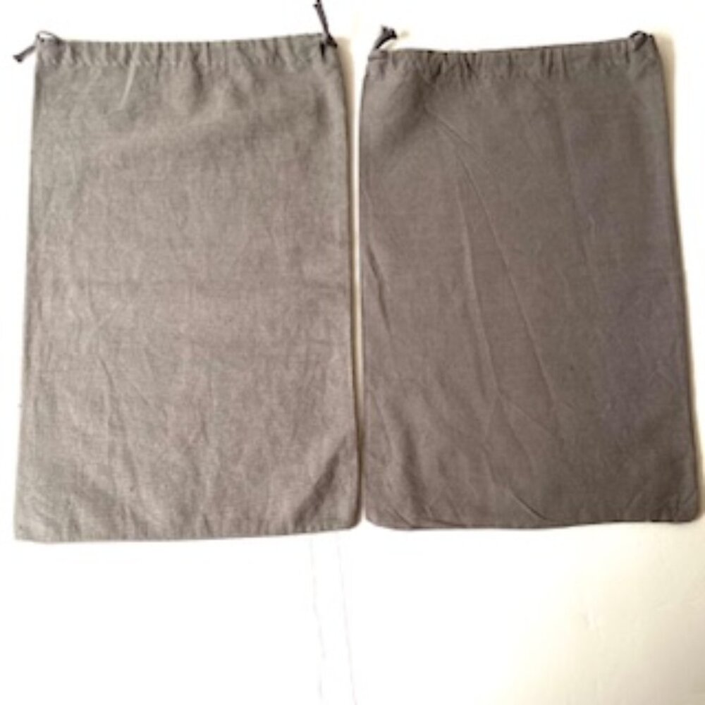 Miu Miu Shoe Storage Dust Bag, Gray 2 pcs (Authentic) - Picture 2 of 6